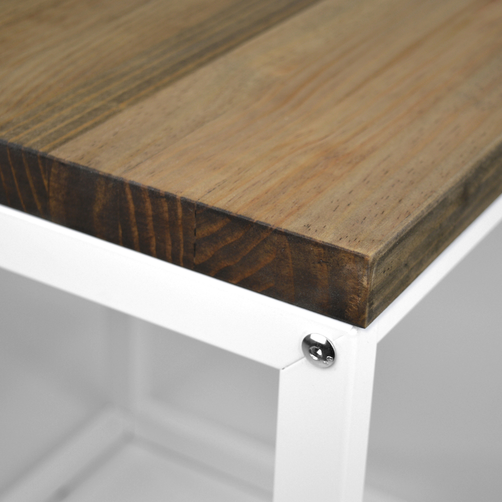 Mesa Icub Auxiliar Industrial en Madera Big Wood  