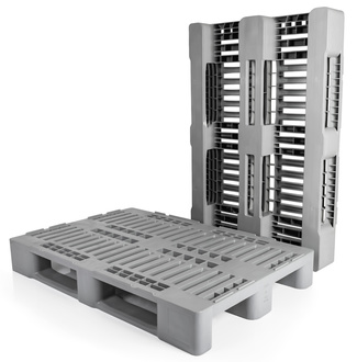 Palet de Plástico Higiénico Euro H1 800 x 1200 x 163 mm