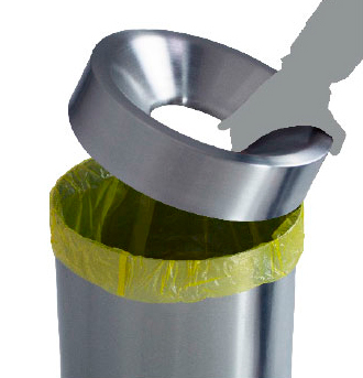 Papelera Etna Autoextinguible