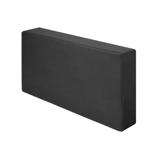 Sofá Palet Nature con Cojines de Polipiel Gris Oscuro