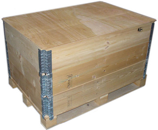 Tapa de madera para collar palet de madera plegable
