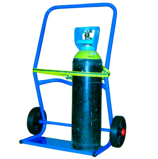 Carretilla 2 Botellas Pequeñas con Ruedas Goma Ref.3020