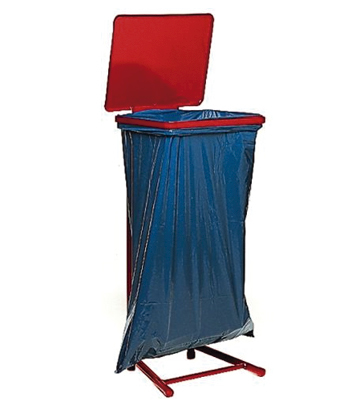 Soporte Bolsa Basura con Tapa Ref.3002