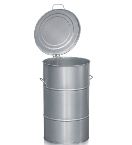 Cubo de Basura Galvanizado 115 litros Ref.9813