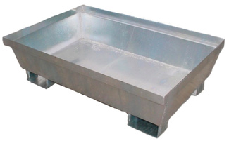 Cubeta Colectora Galvanizada sin Rejilla Ref.3047-G