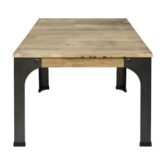 Mesa de Centro Vintage Bristol en Madera Maciza Cuadrada