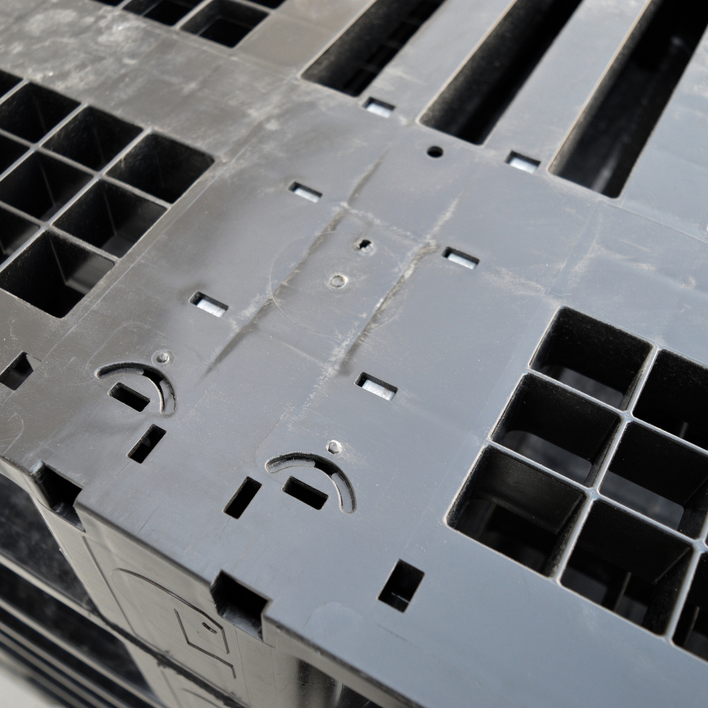 Palet Industrial 1000 x 1200 mm Usado para Rack