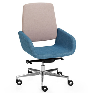 Sillon Alto Giratorio Aita con Brazos Tapizados 