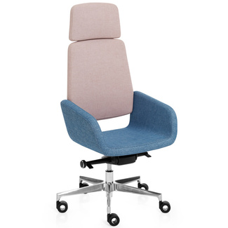 Sillón Alto Giratorio Aita con Cabecero 