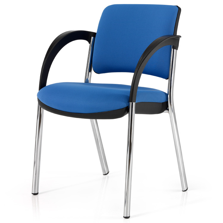 Silla Auxiliar 4 Patas Cromo Tapizada Signo