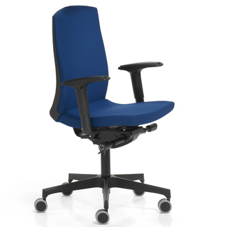 Silla de Oficina Alta Flexa sin Brazos