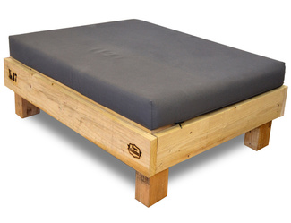 Pouf Palet para Sofá 80 x 100 x 38 Madera de Pino