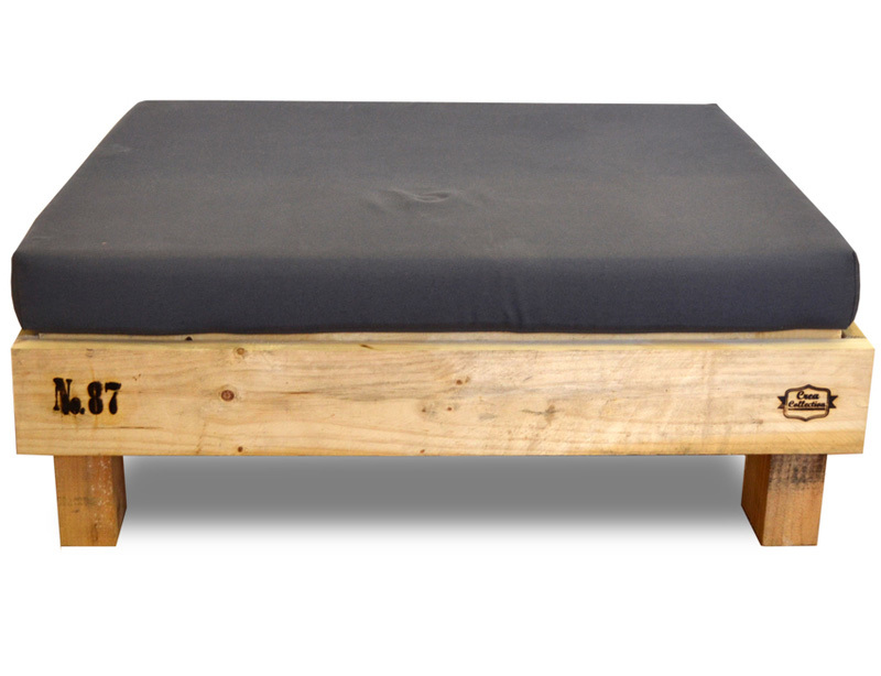 Pouf Palet para Sofá 80 x 100 x 38 Madera de Pino