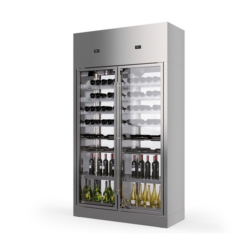 Vinoteca profesional Hostelería ISLAND 2P H220