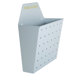 Papelera Buzón Metálica 10 Litros Ref.100