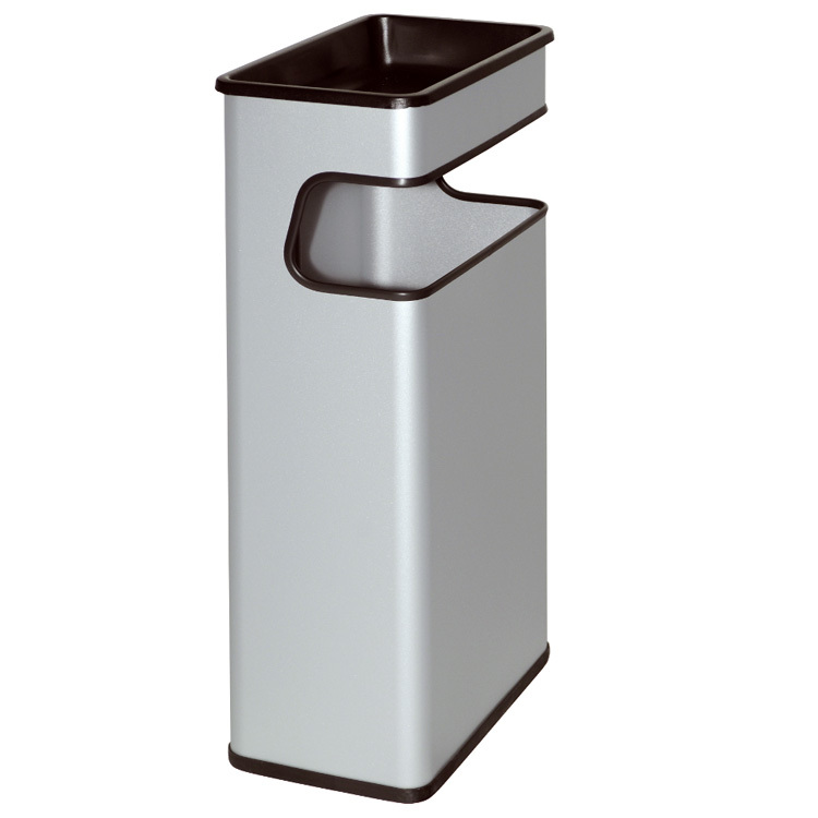 Papelera Cenicero Metálica Aro Inferior 41 litros Ref.406