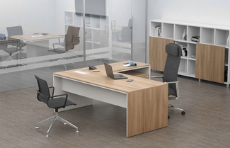 Mesa Operativa Recta Style con Ala