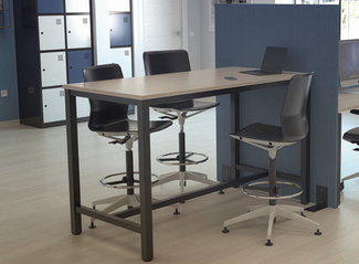 Mesa Recta Modular Alta Melaminizada