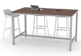 Mesa Recta Modular Alta Melaminizada