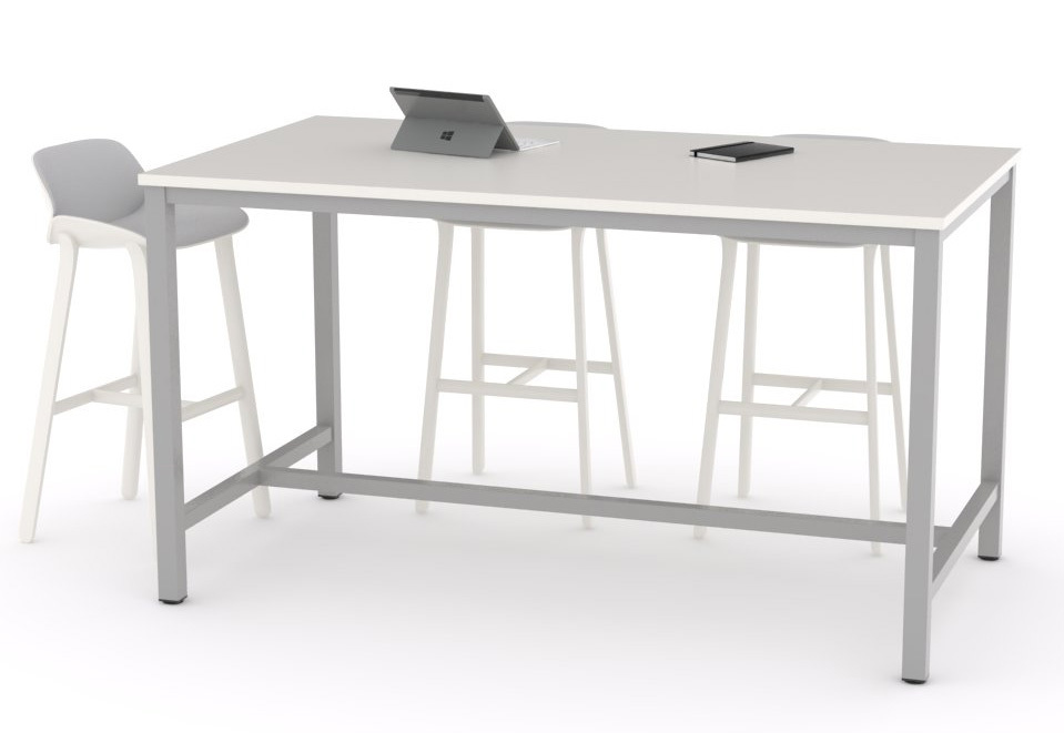 Mesa Recta Modular Alta Melaminizada