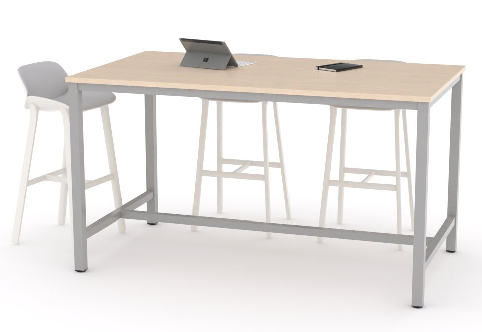 Mesa Recta Modular Alta Melaminizada
