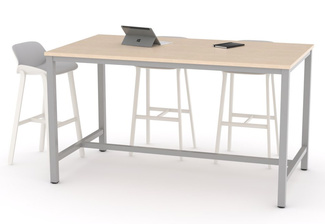 Mesa Recta Modular Alta Melaminizada