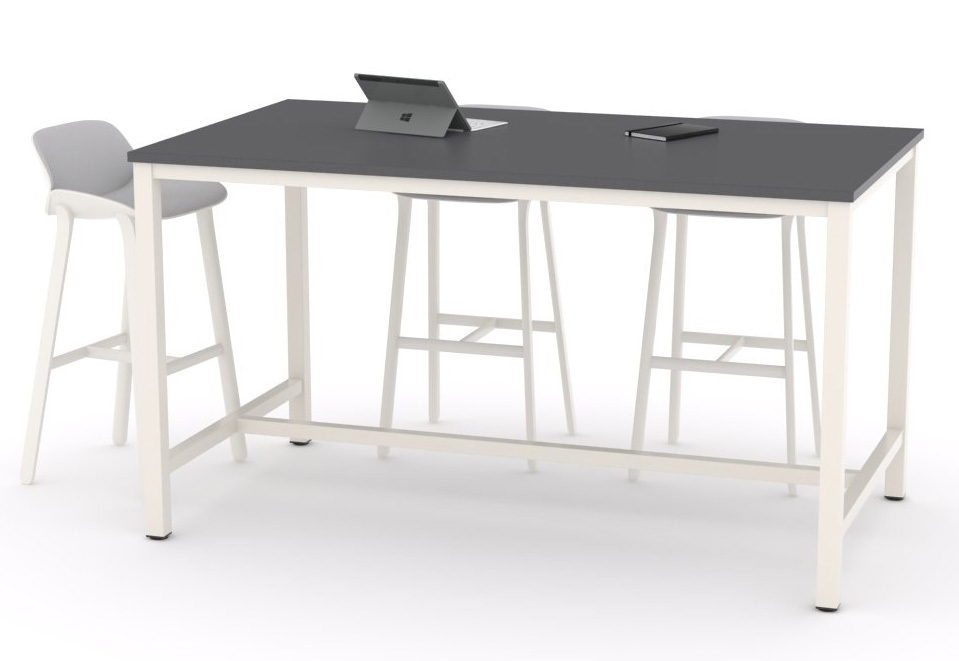 Mesa Recta Modular Alta Melaminizada