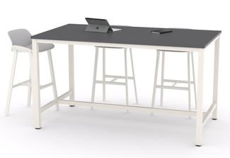 Mesa Recta Modular Alta Melaminizada