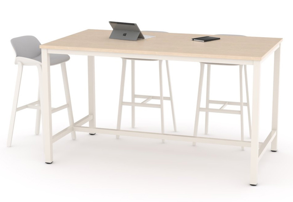 Mesa Recta Modular Alta Melaminizada