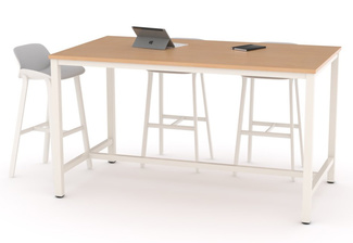 Mesa Recta Modular Alta Melaminizada