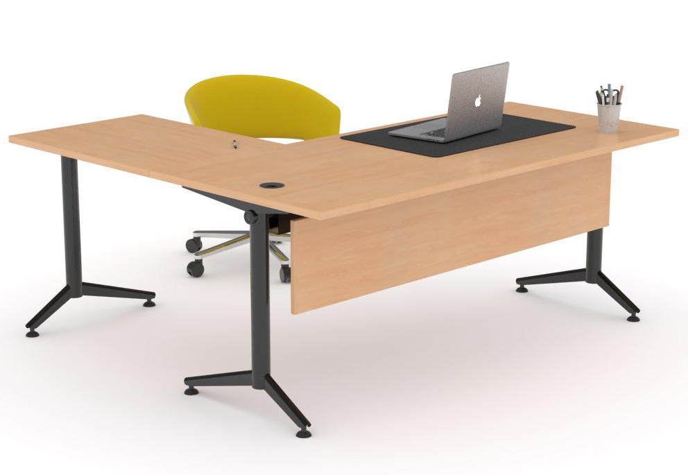 Mesa de Oficina Recta Sekret Melaminizada