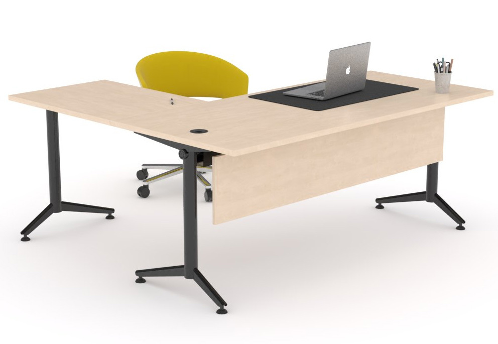Mesa de Oficina Recta Sekret Melaminizada