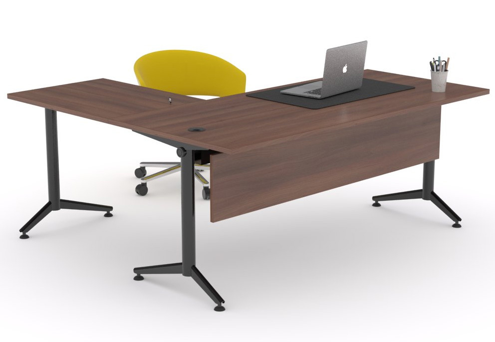 Mesa de Oficina Recta Sekret Melaminizada