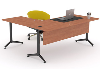 Mesa de Oficina Recta Sekret Melaminizada