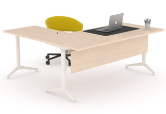 Mesa de Oficina Recta Sekret Melaminizada