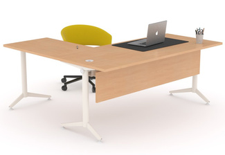 Mesa de Oficina Recta Sekret Melaminizada