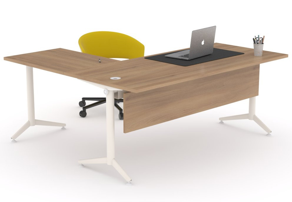 Mesa de Oficina Recta Sekret Melaminizada