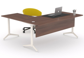 Mesa de Oficina Recta Sekret Melaminizada