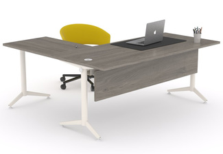 Mesa de Oficina Recta Sekret Melaminizada