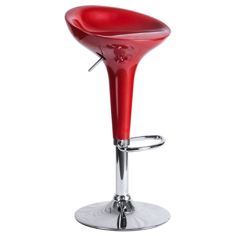 Taburete Roni en PVC y Acero 39 x 45 x 87 cm