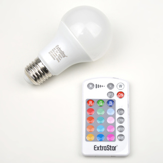 Lámpara Techo Bidón con Bombilla Led Multicolor