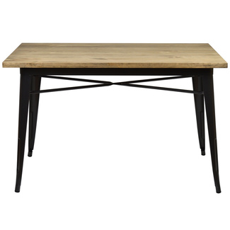 Mesa Comedor Tudix Industrial Tablero de Madera