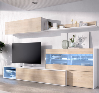 Conjunto Salón Televisión Uma 