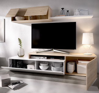 Conjunto Salón de Televisión Elle Compacto