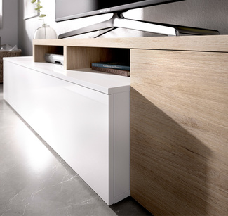 Conjunto Salón de Televisión Elle Compacto