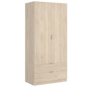 Armario Essen 2 Puertas y 2 Cajones 52 x 81 x 184 cm