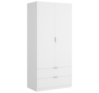 Armario Essen 2 Puertas y 2 Cajones 52 x 81 x 184 cm