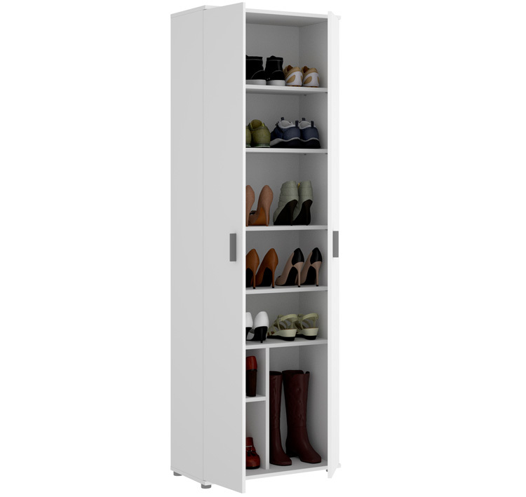Armario Multiusos Fit con 2 Puertas y 6 Baldas
