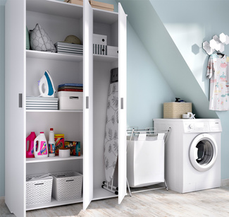 Armario Multiusos Escobero Fit 3 Puertas