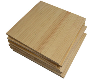 Lote de Restos de Madera de Pino 40 x 40 x 1,8 cm 
